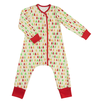 Пижама на кнопках "Елочки" ПНК-ЕЛ (размер 86) - Пижамы - интернет гипермаркет детской одежды Смартордер