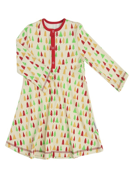 Платье "Елочки" ПЛ-ЕЛ (размер 110) - Платье - интернет гипермаркет детской одежды Смартордер